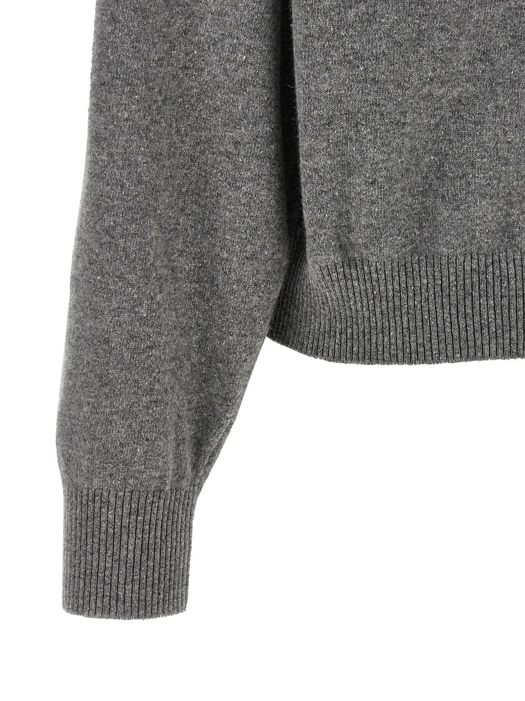 Alberta Ferretti Gray Virgin Wool Cardigan
