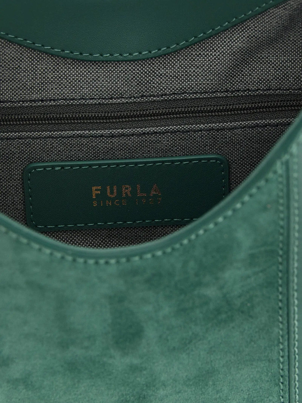 Furla Bicolor Calfskin Shoulder Bag