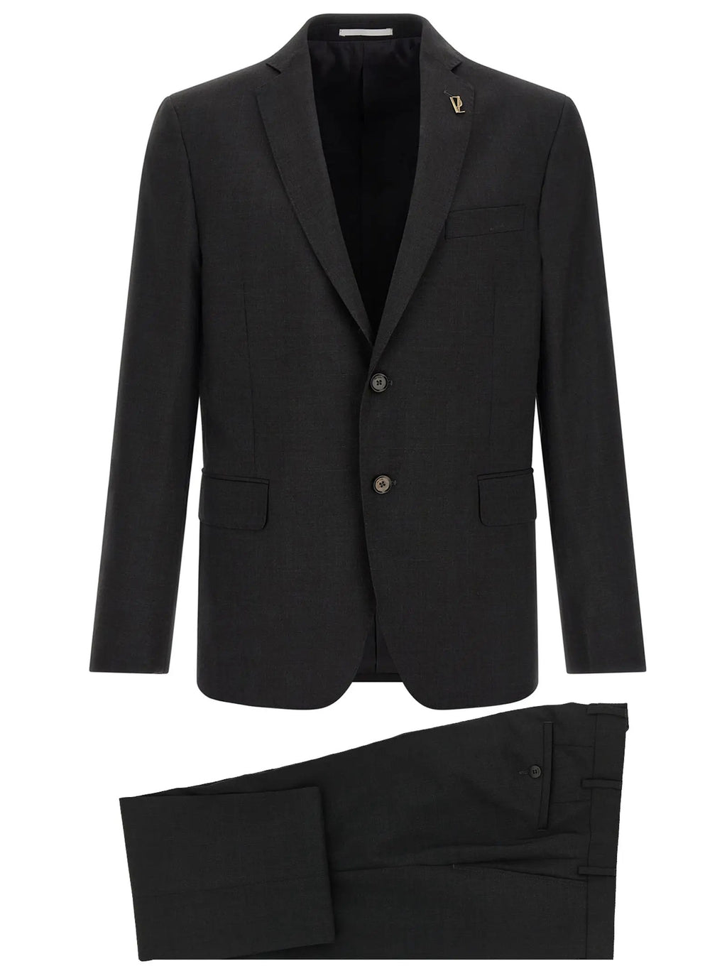 Pal Zileri Gray Wool Two-Piece Suit