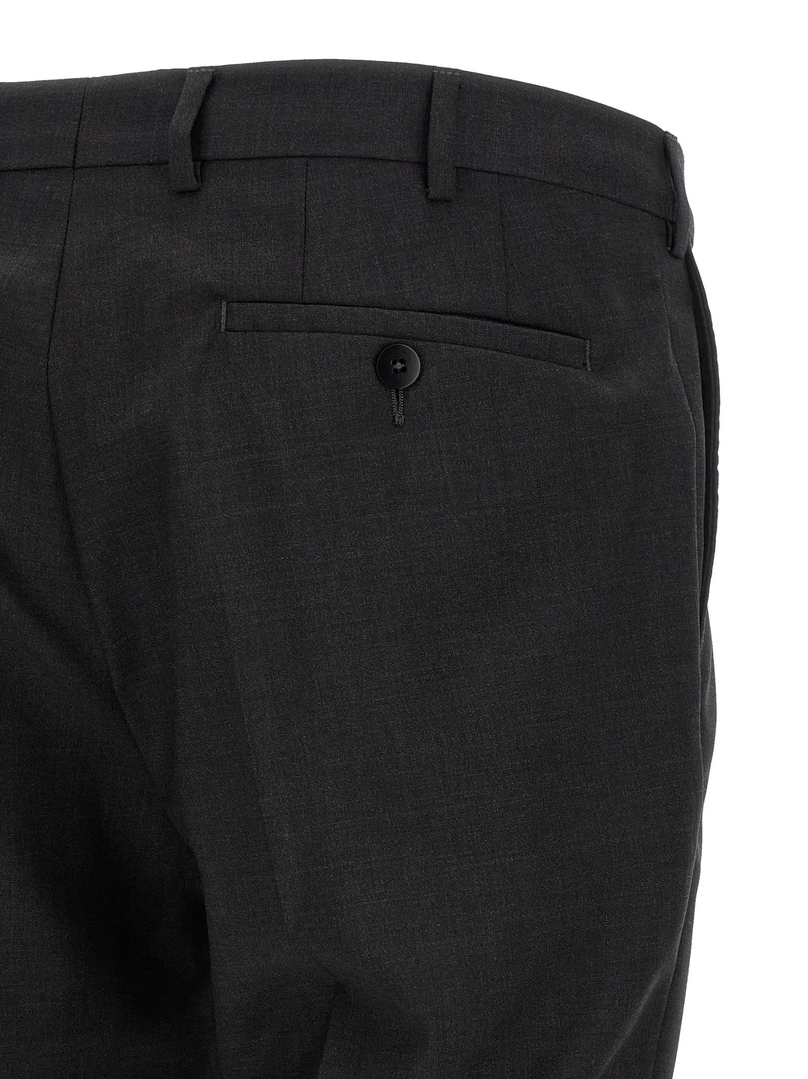Pal Zileri Gray Wool Two-Piece Suit