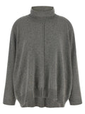 Alberta Ferretti Gray Cashmere Cardigan