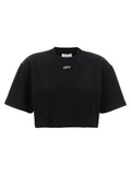 Off-White Black Cotton T-Shirt