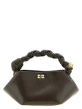 Ganni Brown Polyethylene Handbag