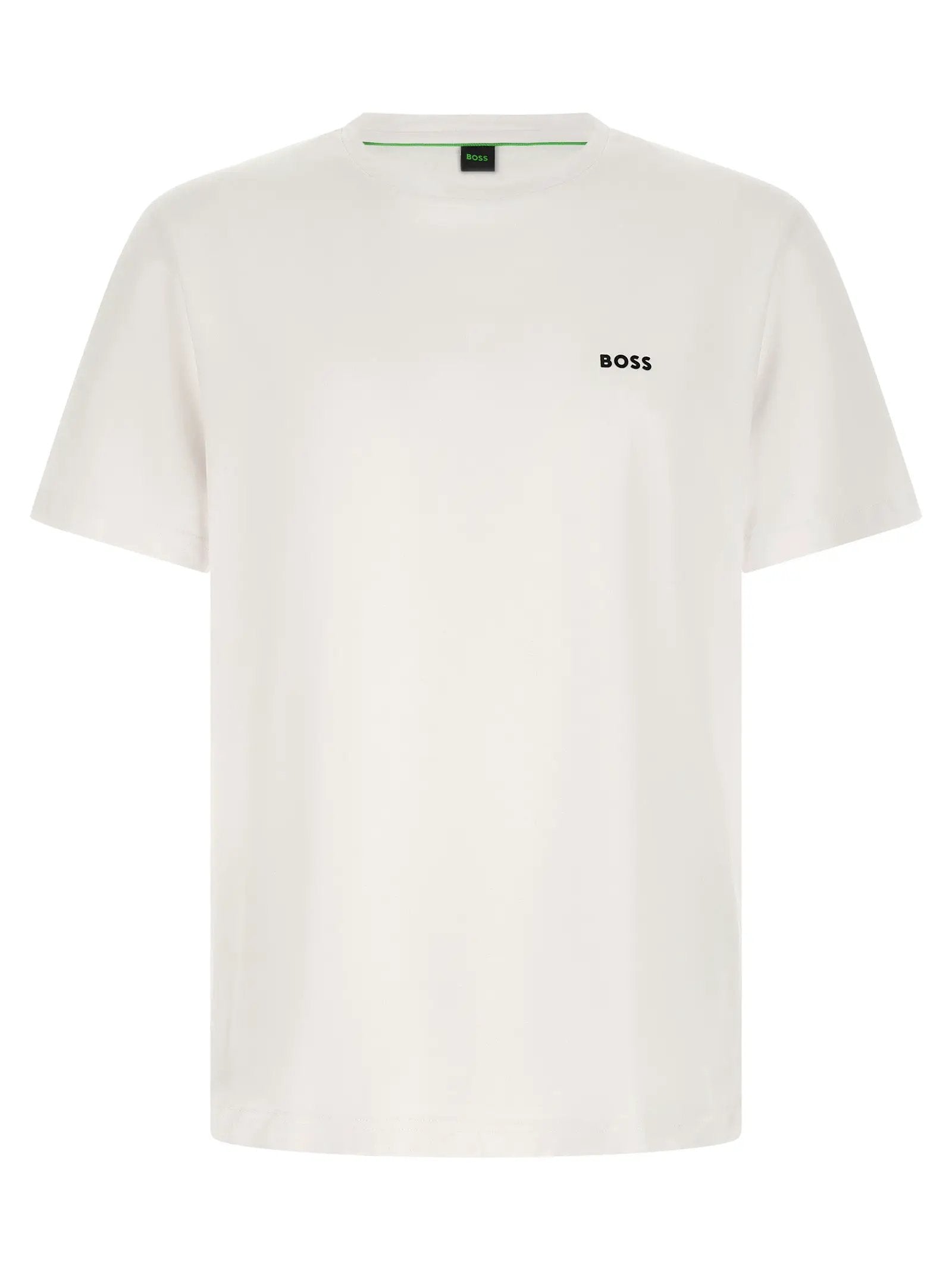 Hugo Boss White Cotton T-Shirt