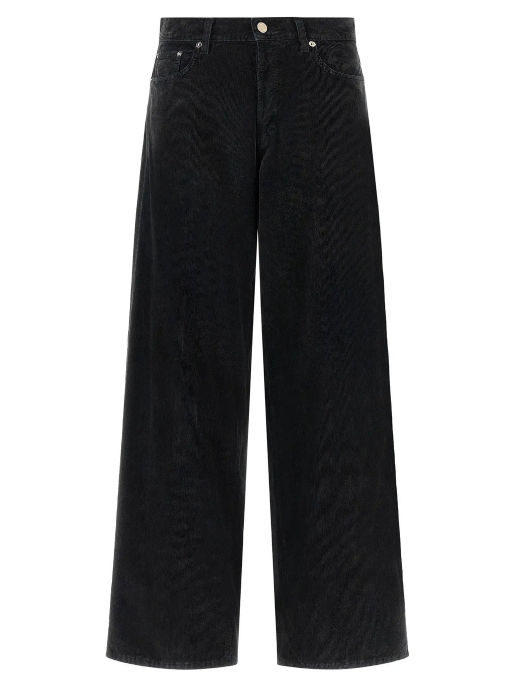 Haikure Black Cotton Flared Jeans