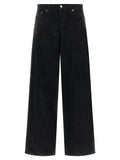 Haikure Black Cotton Flared Jeans