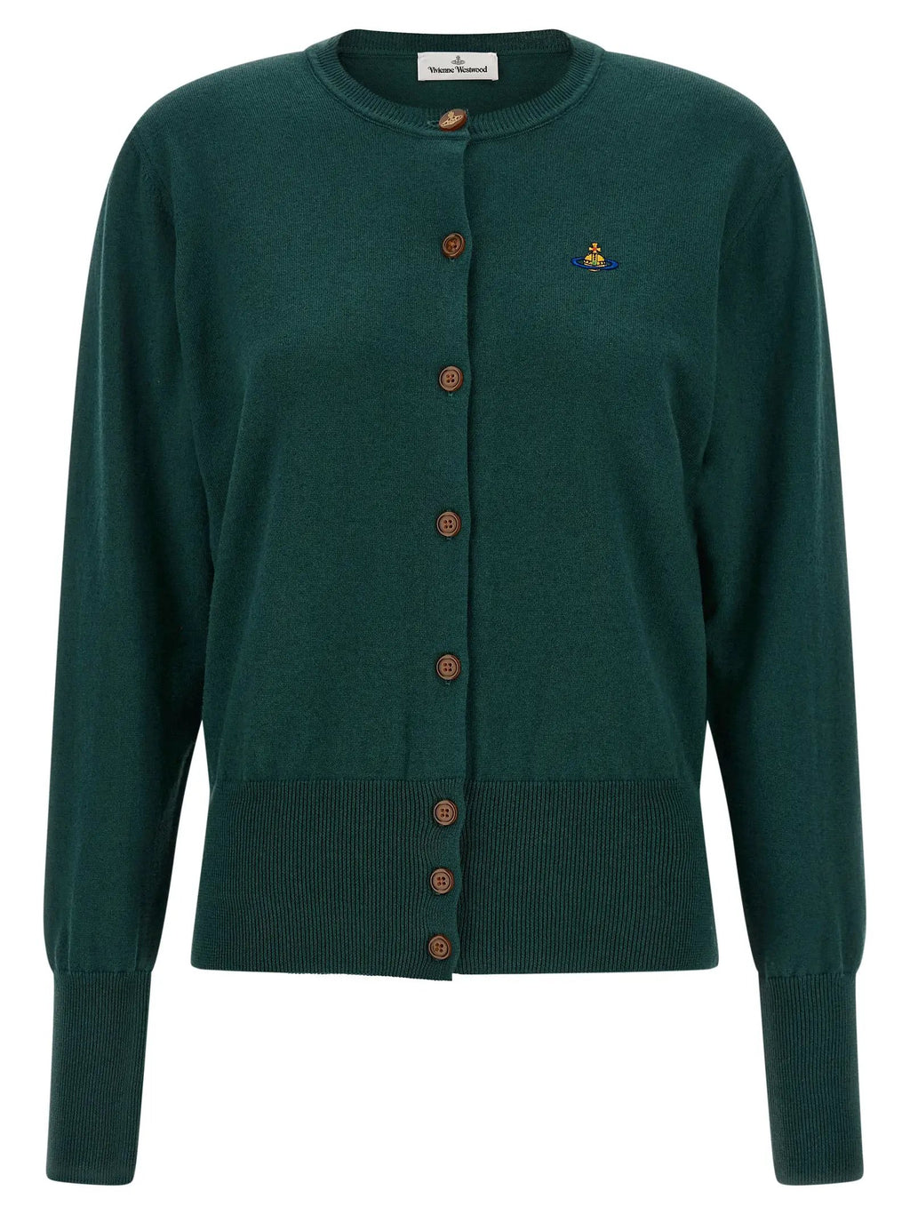 Vivienne Westwood Bicolor Cotton Cardigan