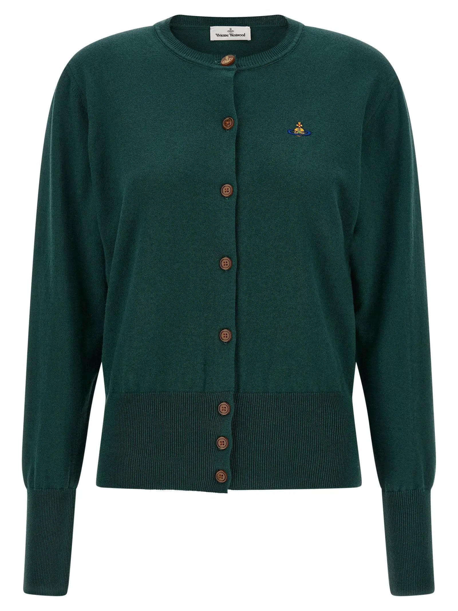 Vivienne Westwood Bicolor Cotton Cardigan