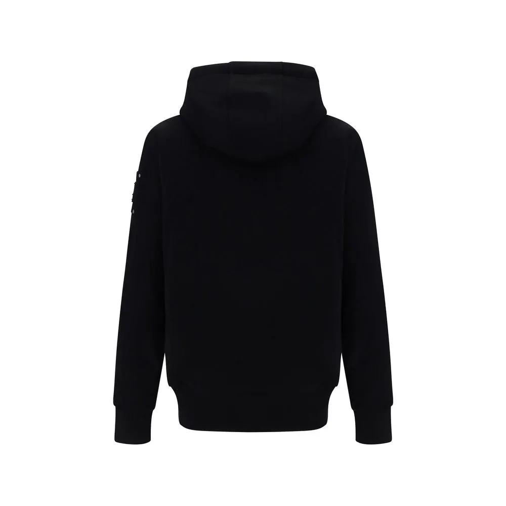 Moose Knuckles Black Polyester Hoodie