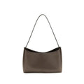 Sac bandoulière Bos Taurus en cuir de veau marron de The Row