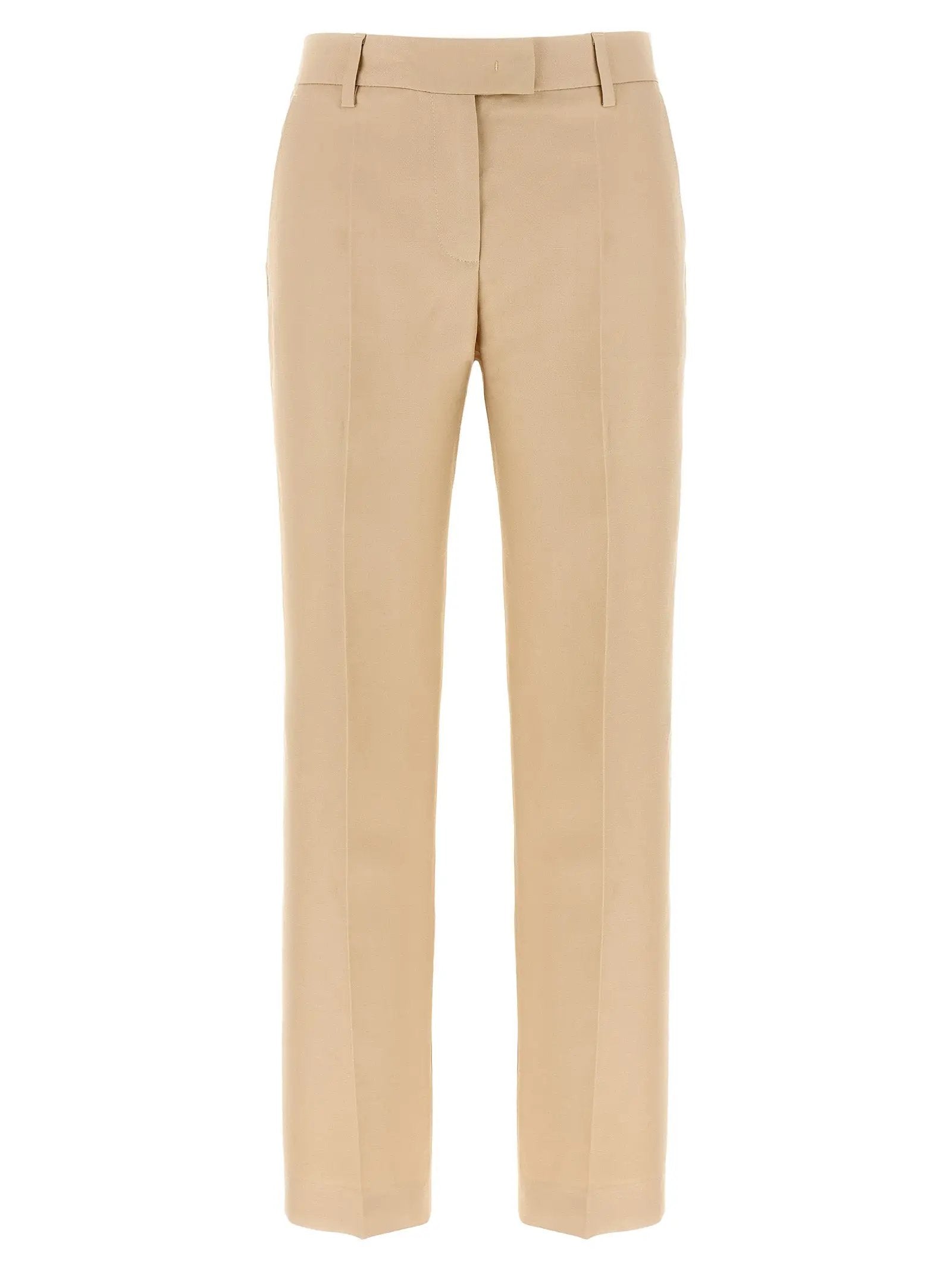 Alberto Biani Alberto Biani Beige Viscose Chino Pants