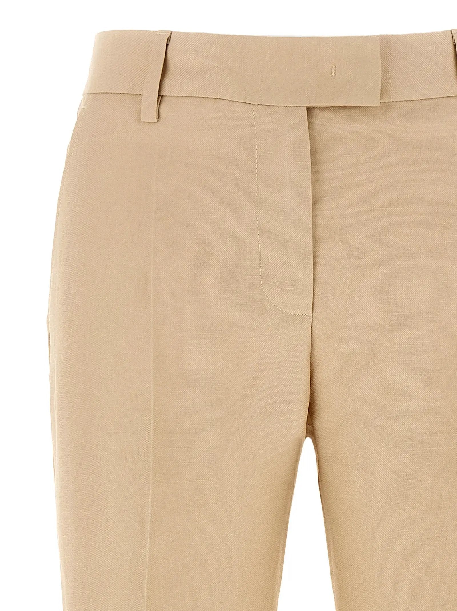 Alberto Biani Alberto Biani Beige Viscose Chino Pants