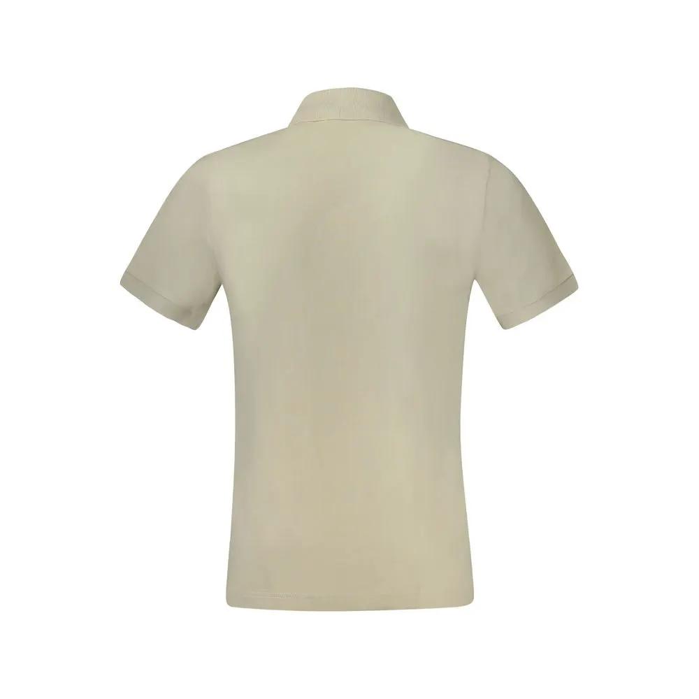 Hugo Boss Beige Cotton Men's Polo