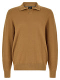 Hugo Boss Brown Cotton Polo Shirt