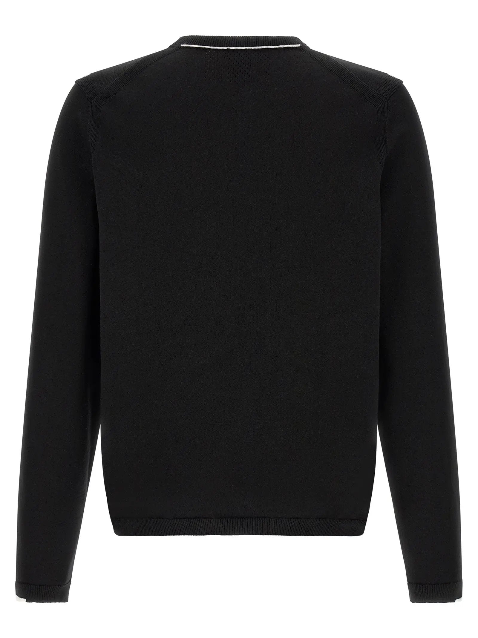 Hugo Boss Black Cotton Cardigan