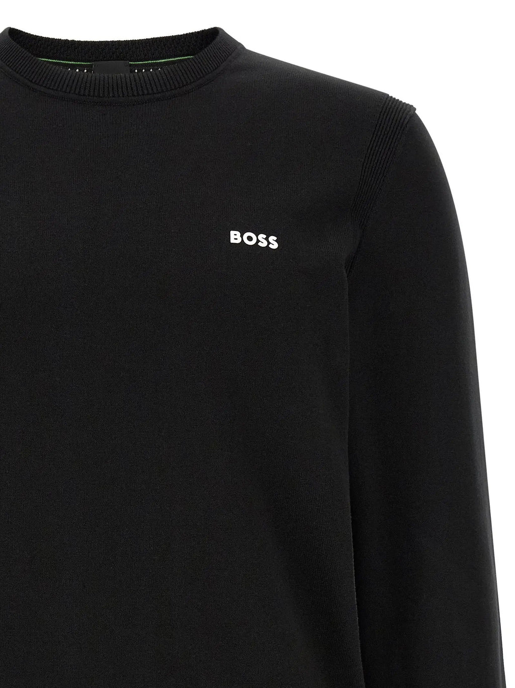 Hugo Boss Black Cotton Cardigan