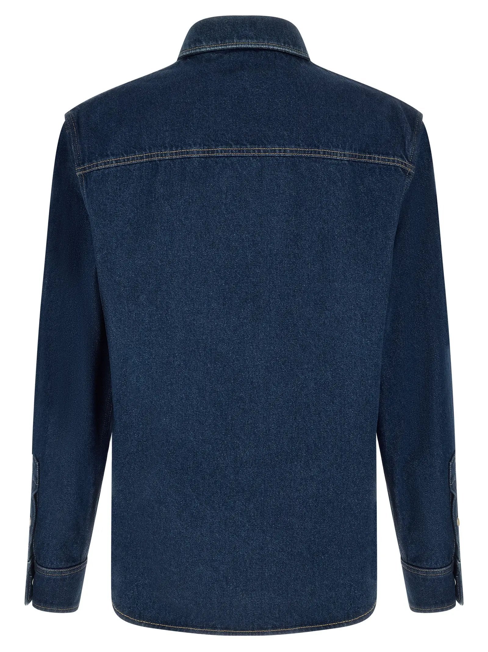 Valentino Garavani Valentino Garavani Blue Cotton Blouse