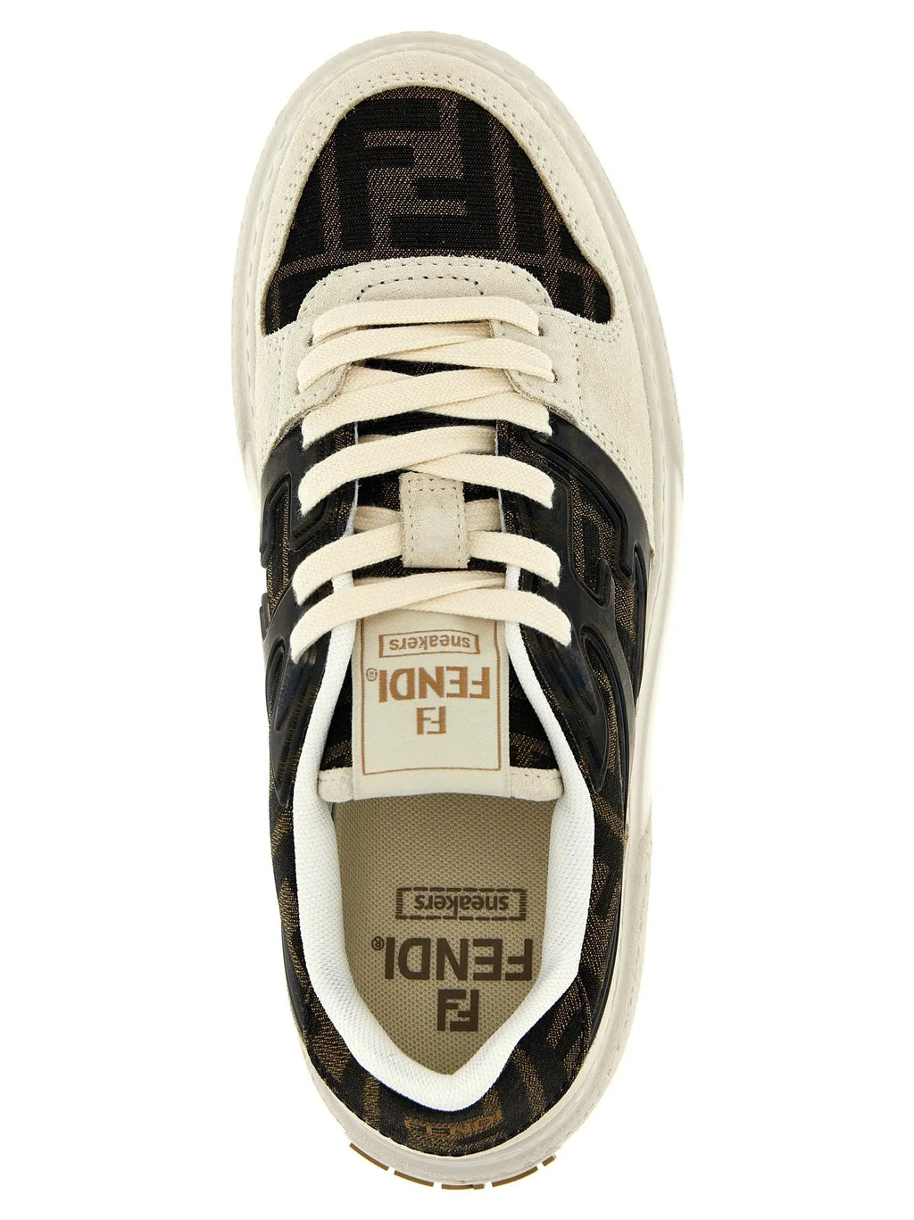 Fendi Multicolor Polyamide Chunky Sneakers