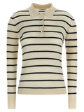 Max Mara Blue Cashmere Polo Shirt