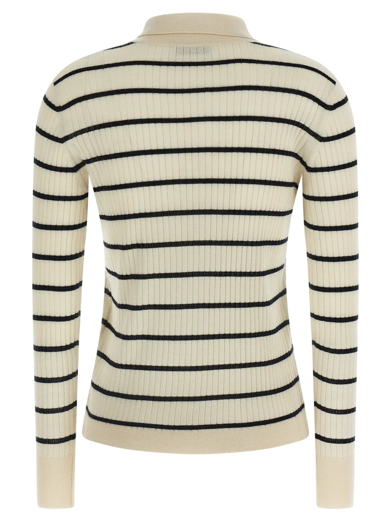 Max Mara Blue Cashmere Polo Shirt