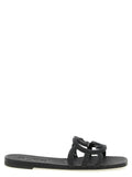 Gucci Black Rubber Slides