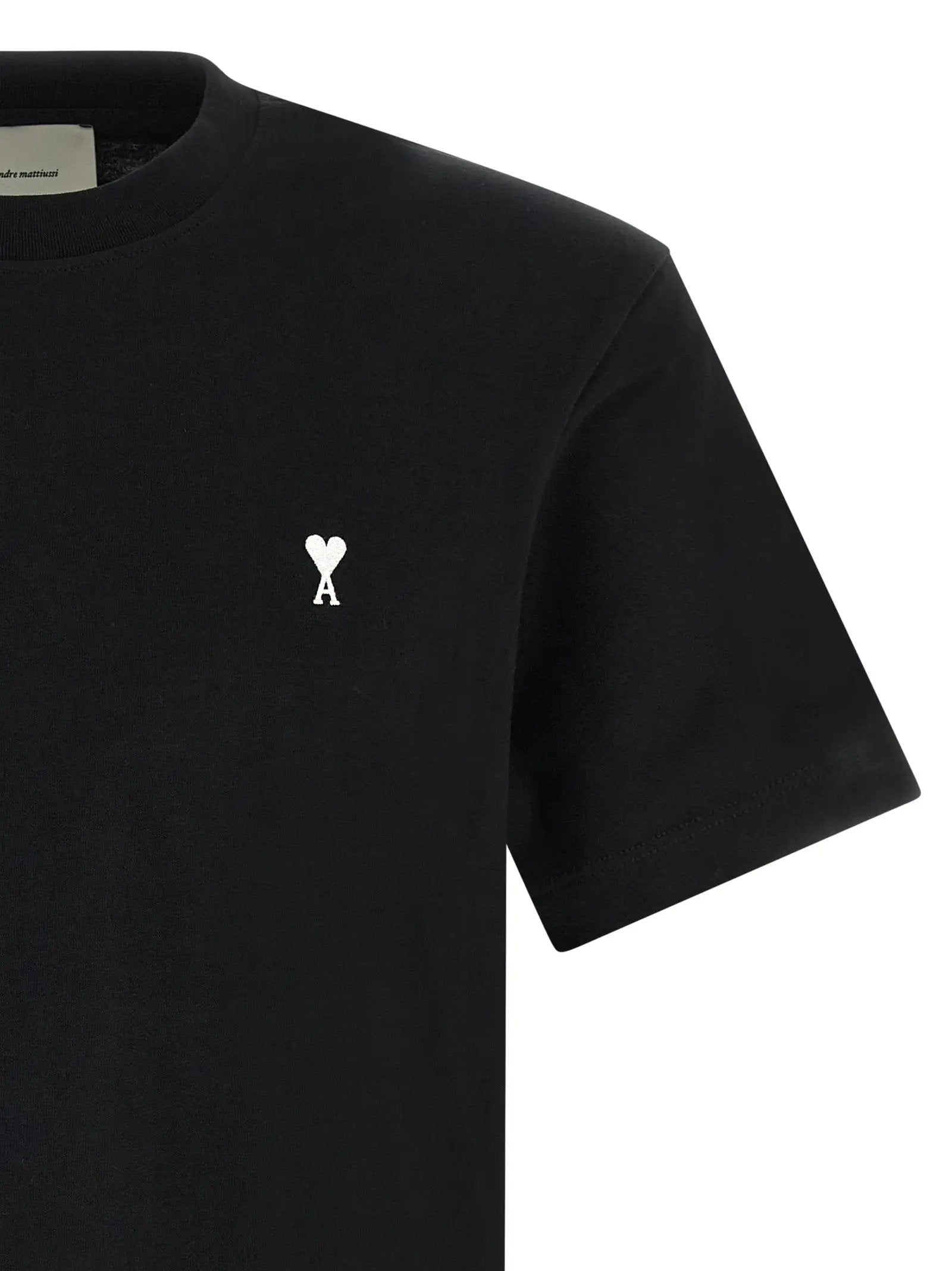 Ami Paris Bicolor Cotton T-Shirt