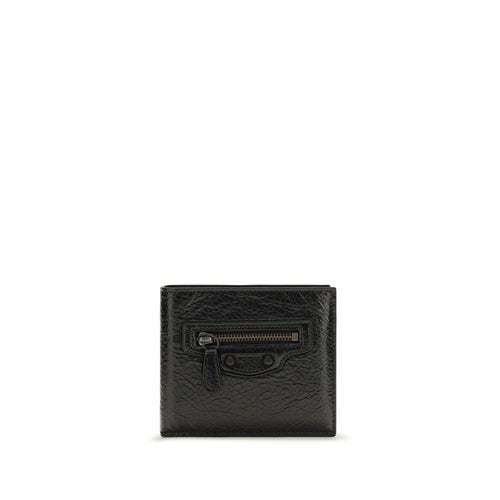 Balenciaga Balenciaga Black Lamb Ovis Aries Aries Wallet