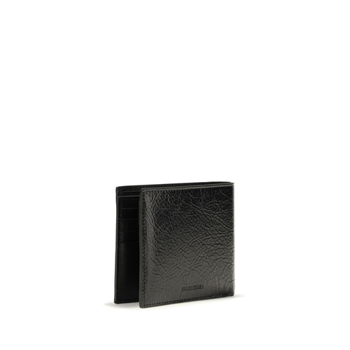 Balenciaga Balenciaga Black Lamb Ovis Aries Aries Wallet