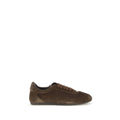 Dolce & Gabbana Dolce & Gabbana Brown Suede Leather Low Top Sneakers