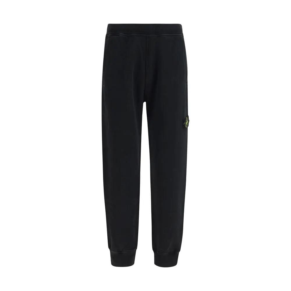 Stone Island Black Cotton Sweatshirt