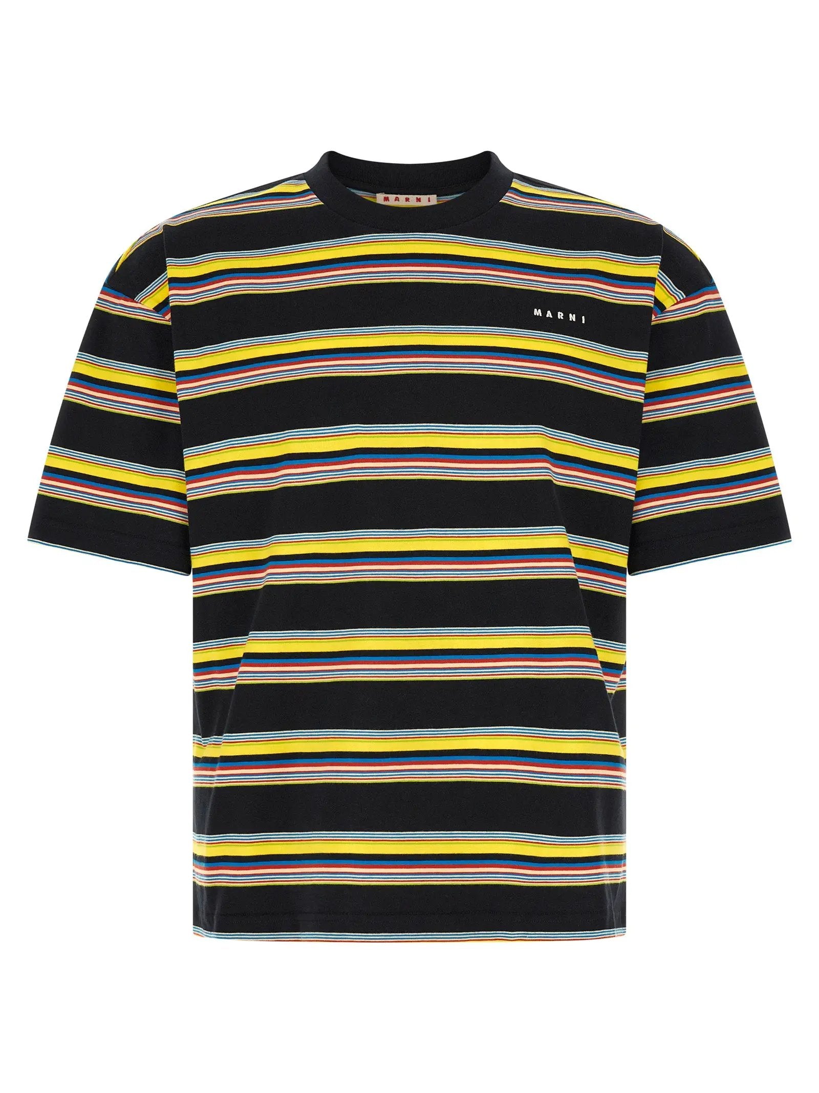 Marni Marni Multicolor Cotton T-Shirt