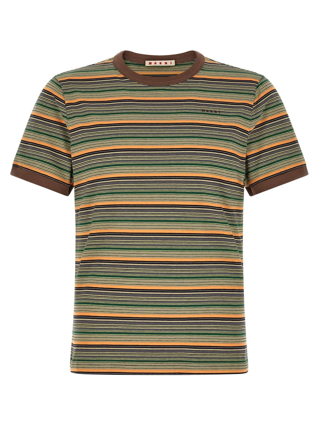 Marni Marni Multicolor Cotton T-Shirt