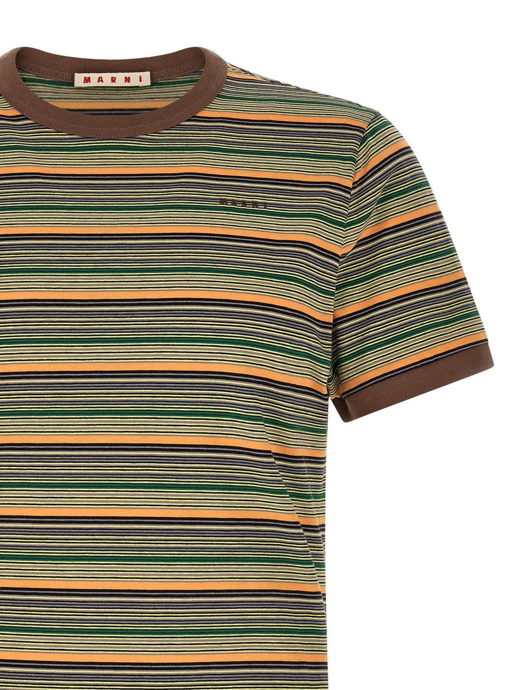 Marni Marni Multicolor Cotton T-Shirt