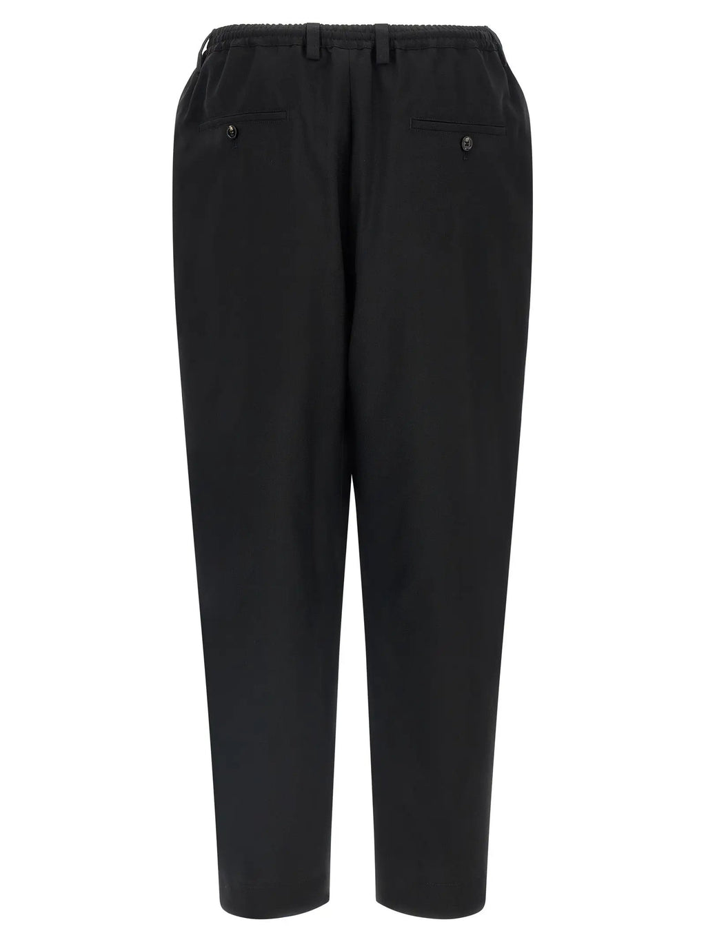 Marni Marni Black Virgin Wool Cropped Pants