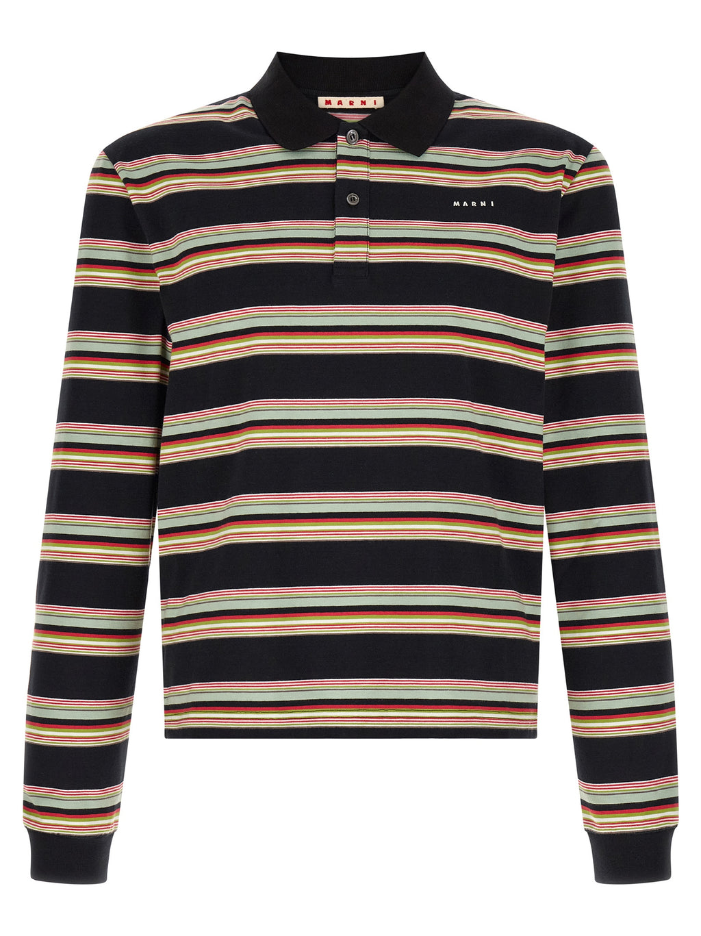 Marni Marni Multicolor Cotton Polo Shirt