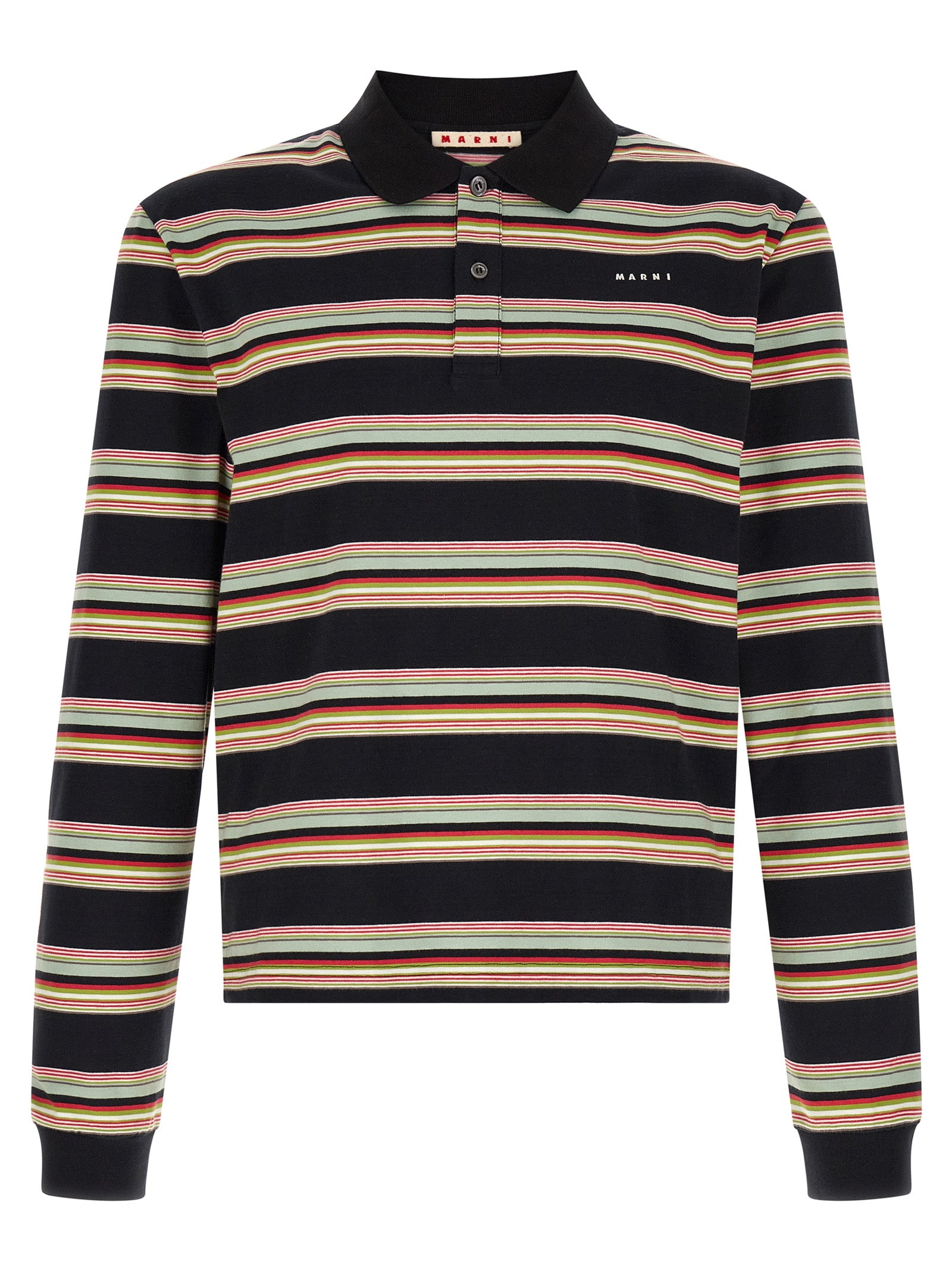 Marni Marni Multicolor Cotton Polo Shirt