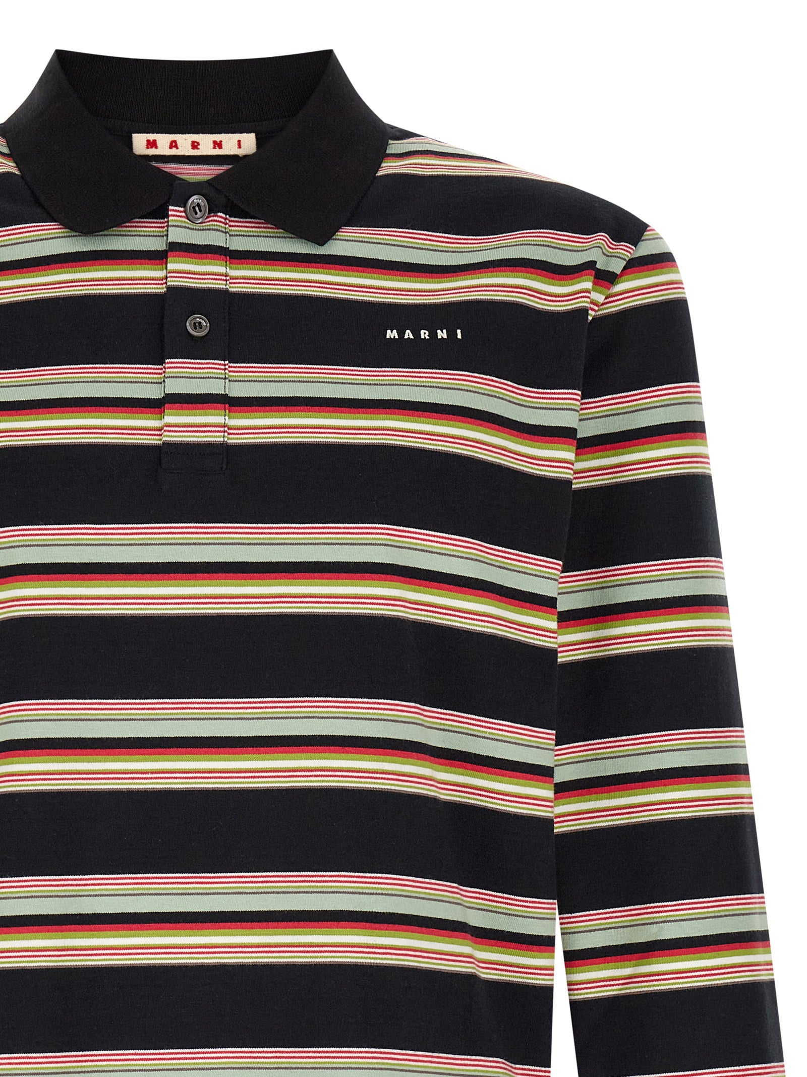 Marni Marni Multicolor Cotton Polo Shirt