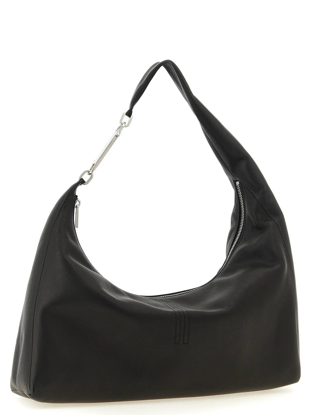 Rick Owens Rick Owens Black Calfskin Shoulder Bag