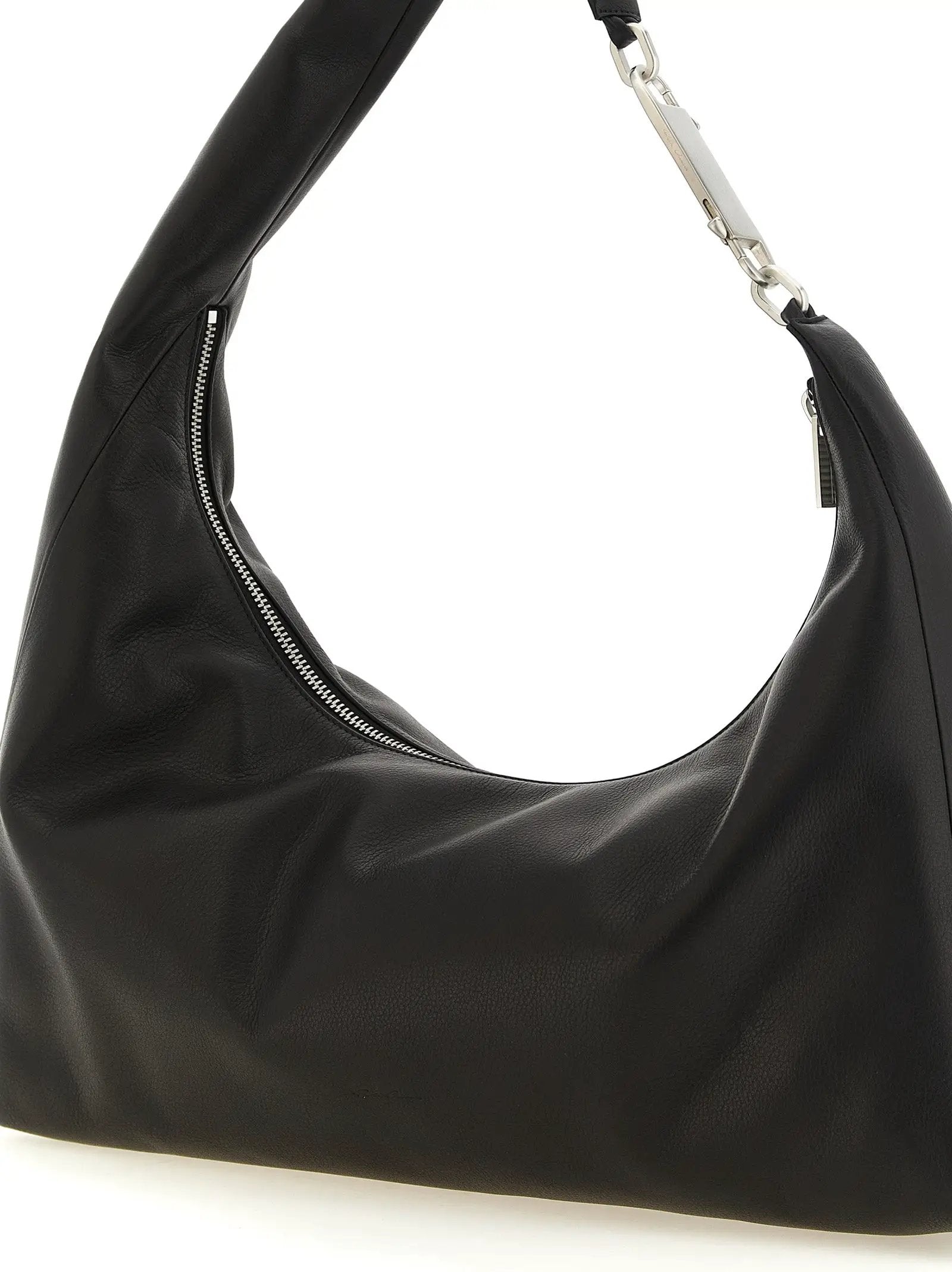 Rick Owens Rick Owens Black Calfskin Shoulder Bag