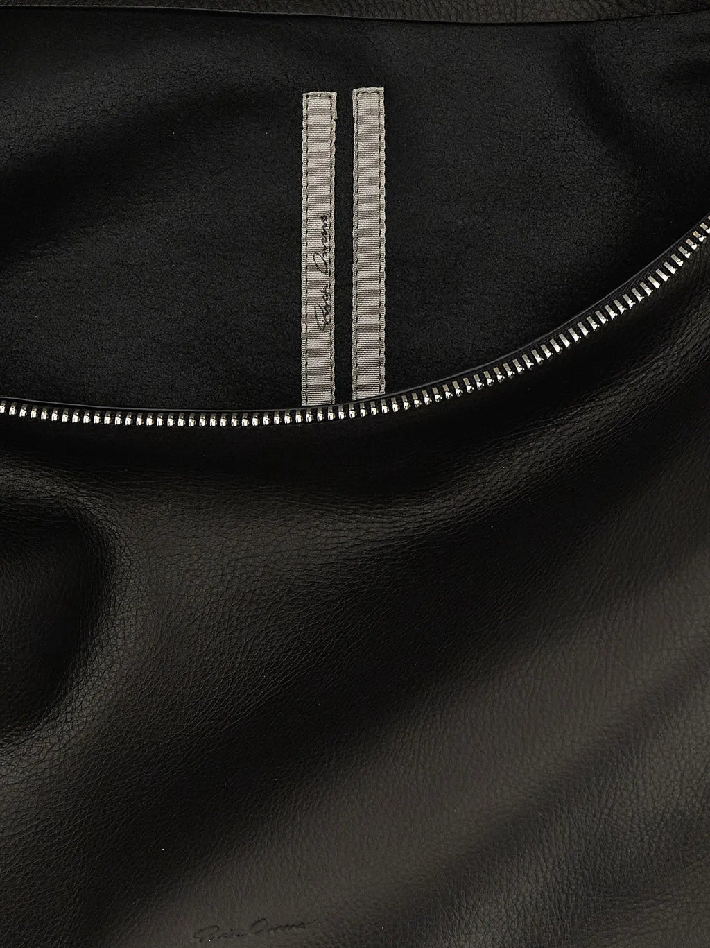 Rick Owens Rick Owens Black Calfskin Shoulder Bag