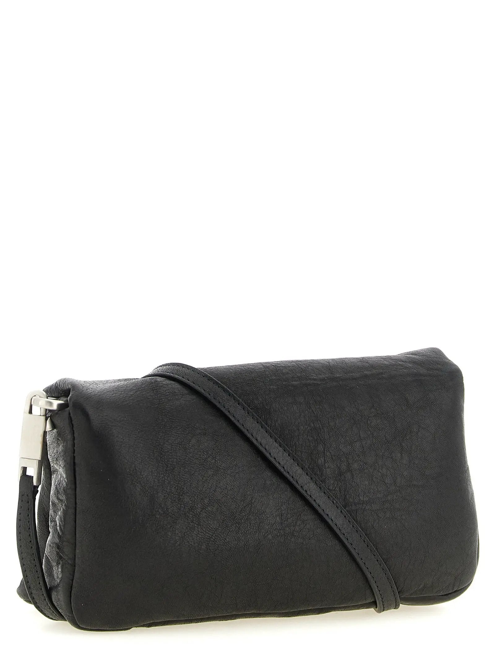 Rick Owens Rick Owens Black Lamb Leather Clutch Bag