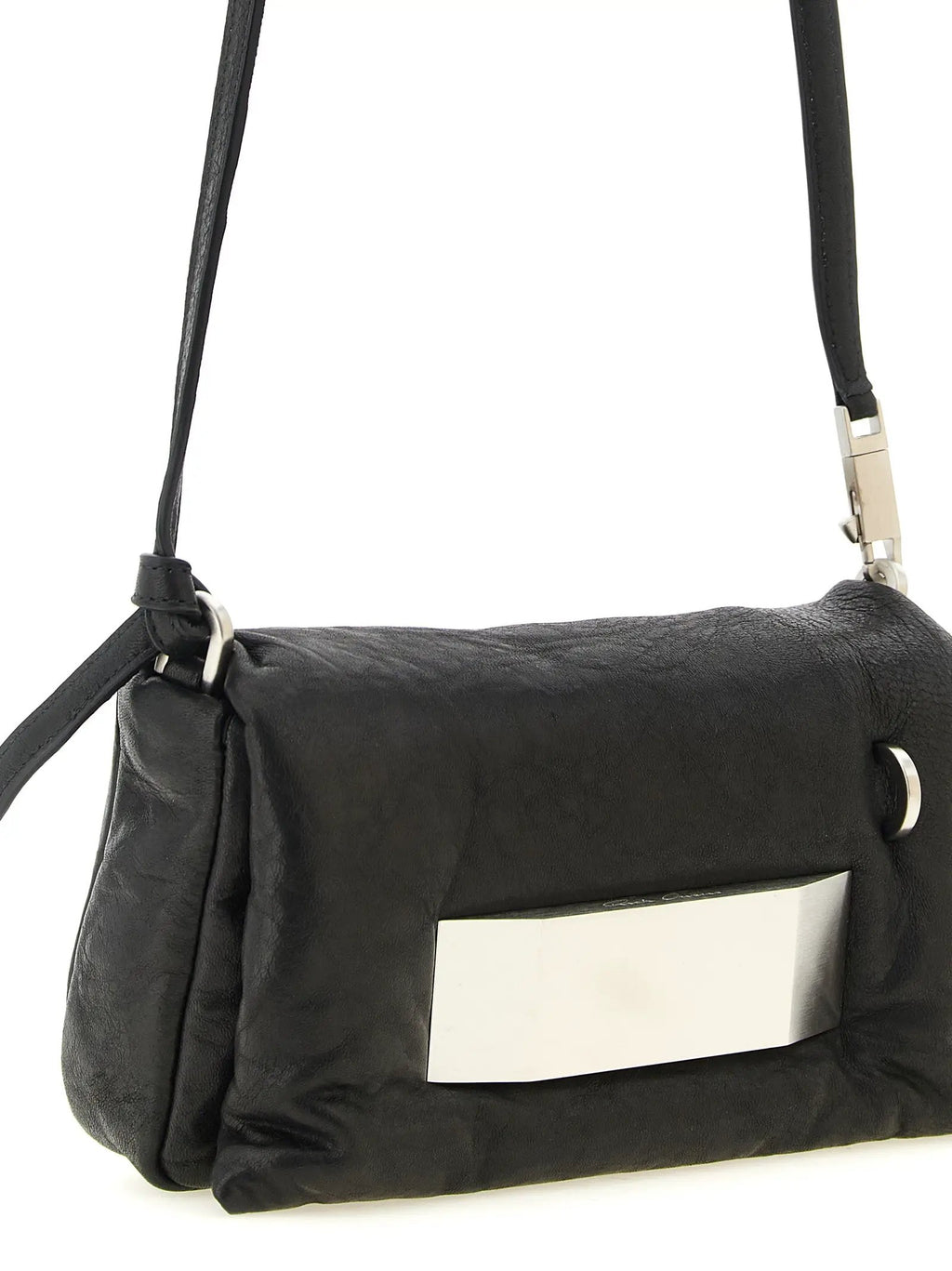Rick Owens Rick Owens Black Lamb Leather Clutch Bag