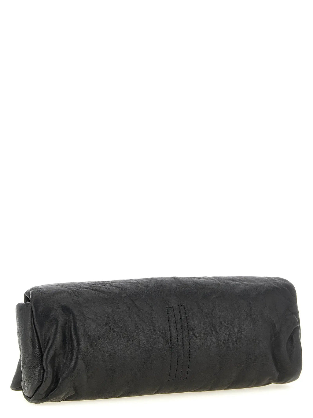 Rick Owens Rick Owens Black Lamb Leather Clutch Bag