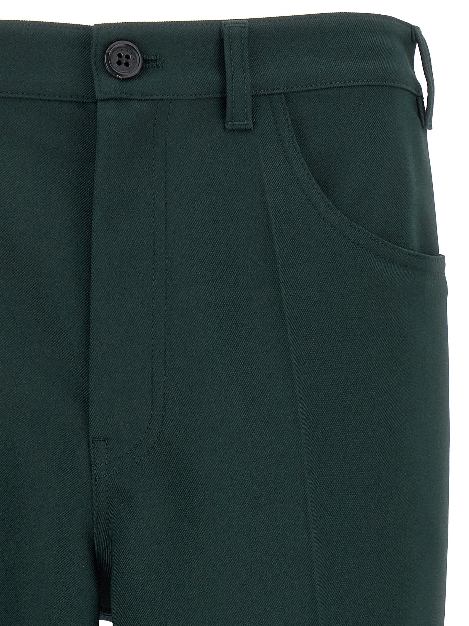 Marni Marni Bicolor Polyester Pants