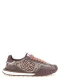Dolce & Gabbana Dolce & Gabbana Purple Leather Athletic Sneakers