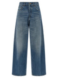 Haikure Haikure Blue Cotton Jeans Denim