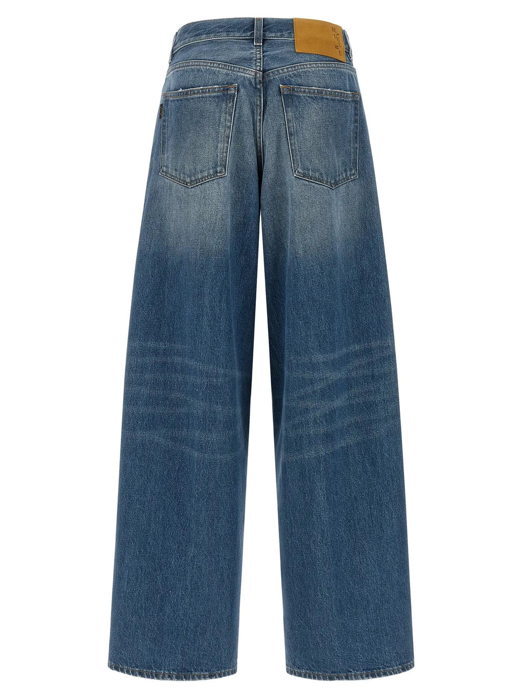 Haikure Haikure Blue Cotton Jeans Denim