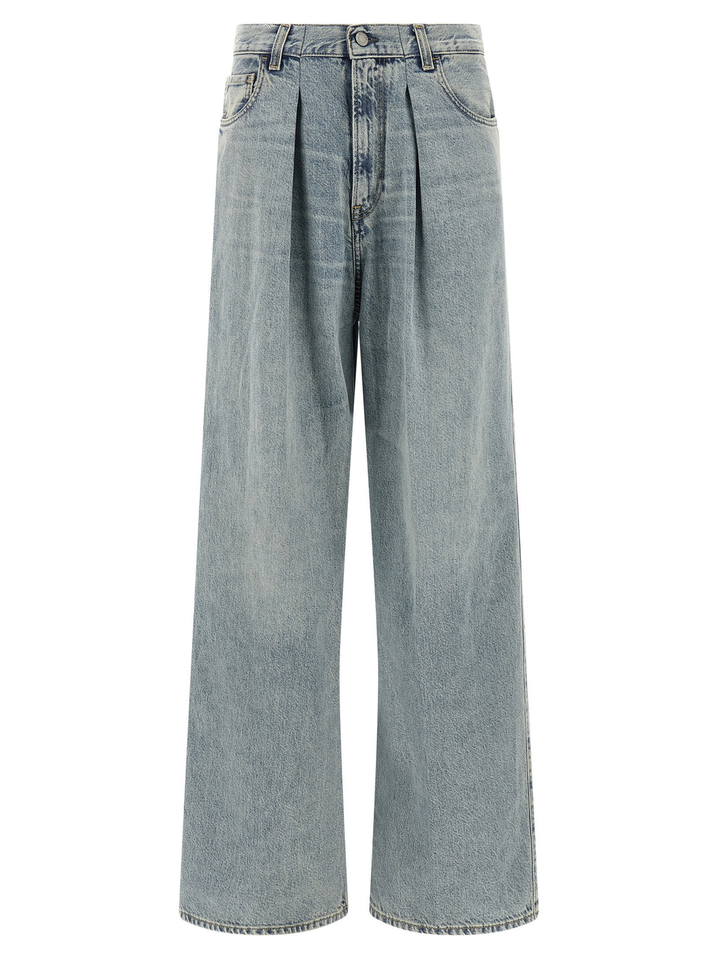 Haikure Haikure Blue Cotton Jeans Denim