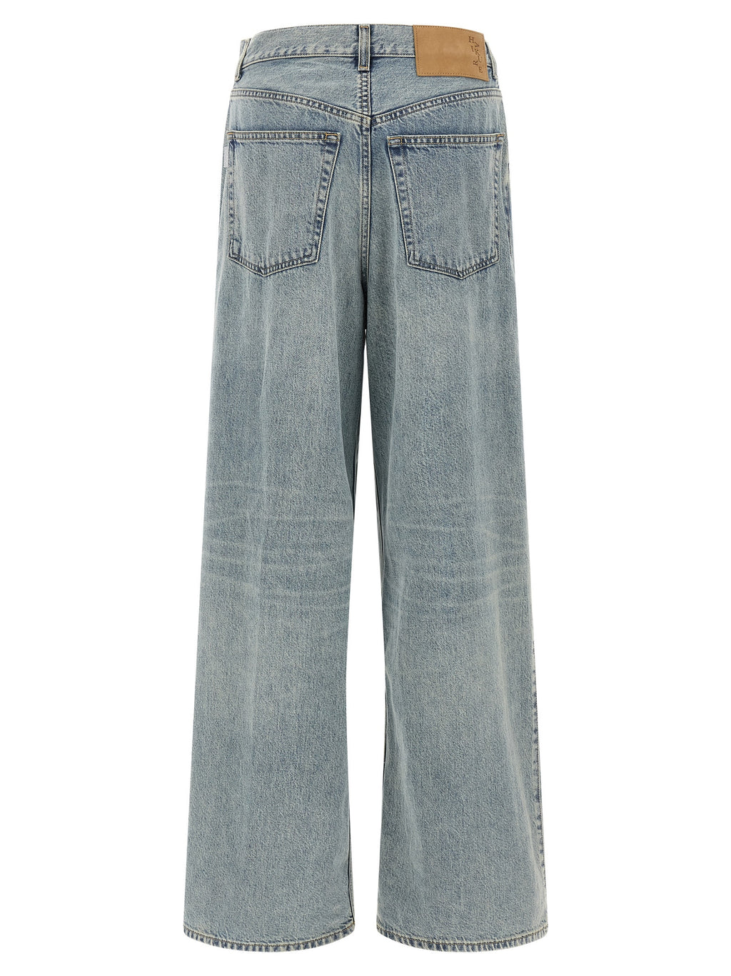 Haikure Haikure Blue Cotton Jeans Denim