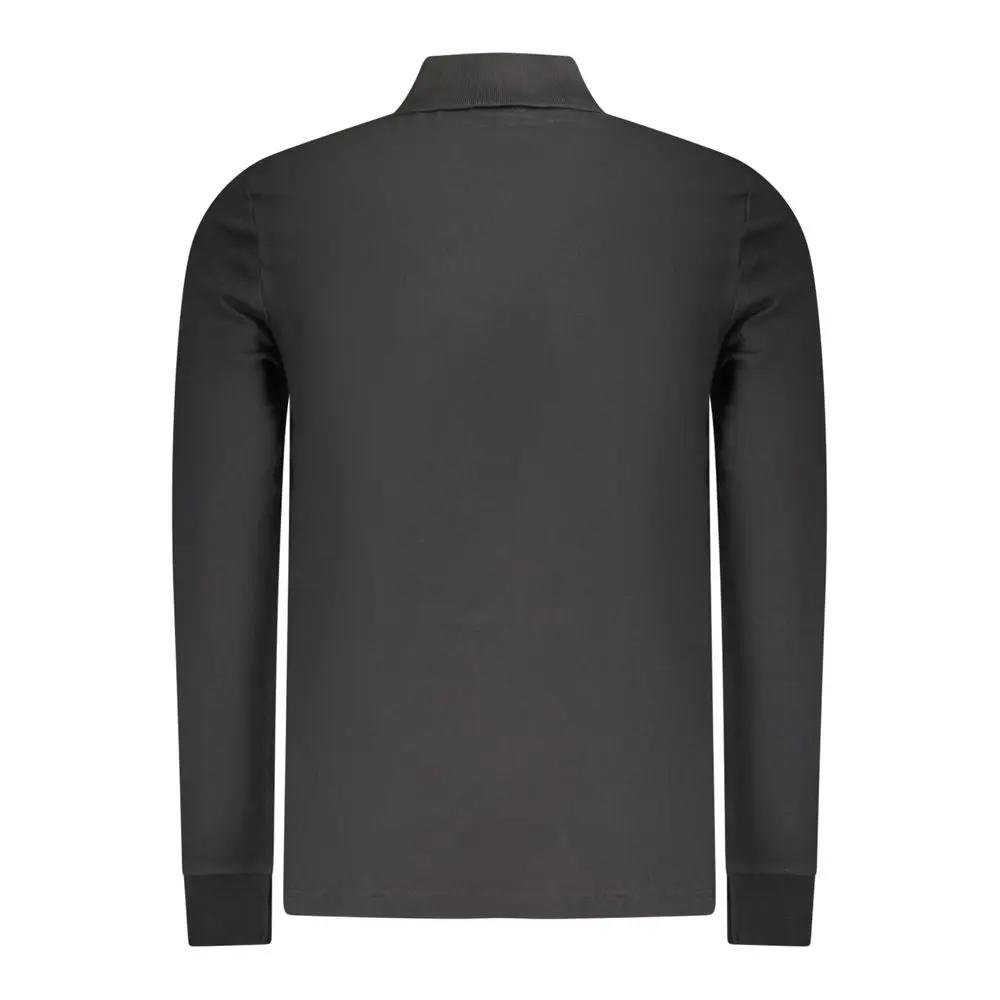 Hugo Boss Black Cotton Men's Polo Shirt